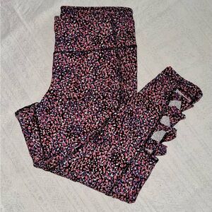 Lane Bryant Multicolor Patterned Leggings